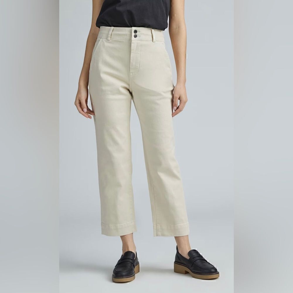 Everlane The Organic Wide-Leg Pant